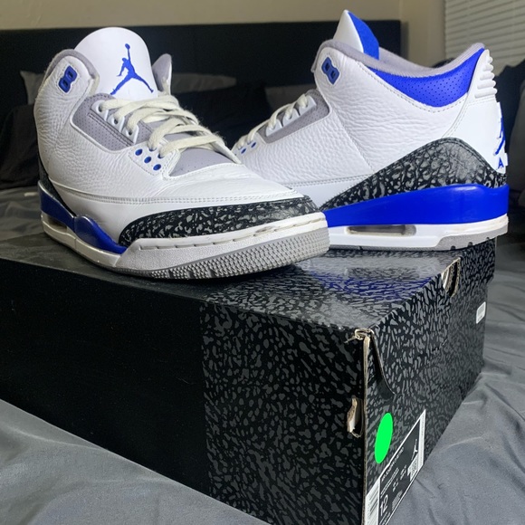 Air Jordan 3 Retro “Racer Blue” - Picture 3 of 6
